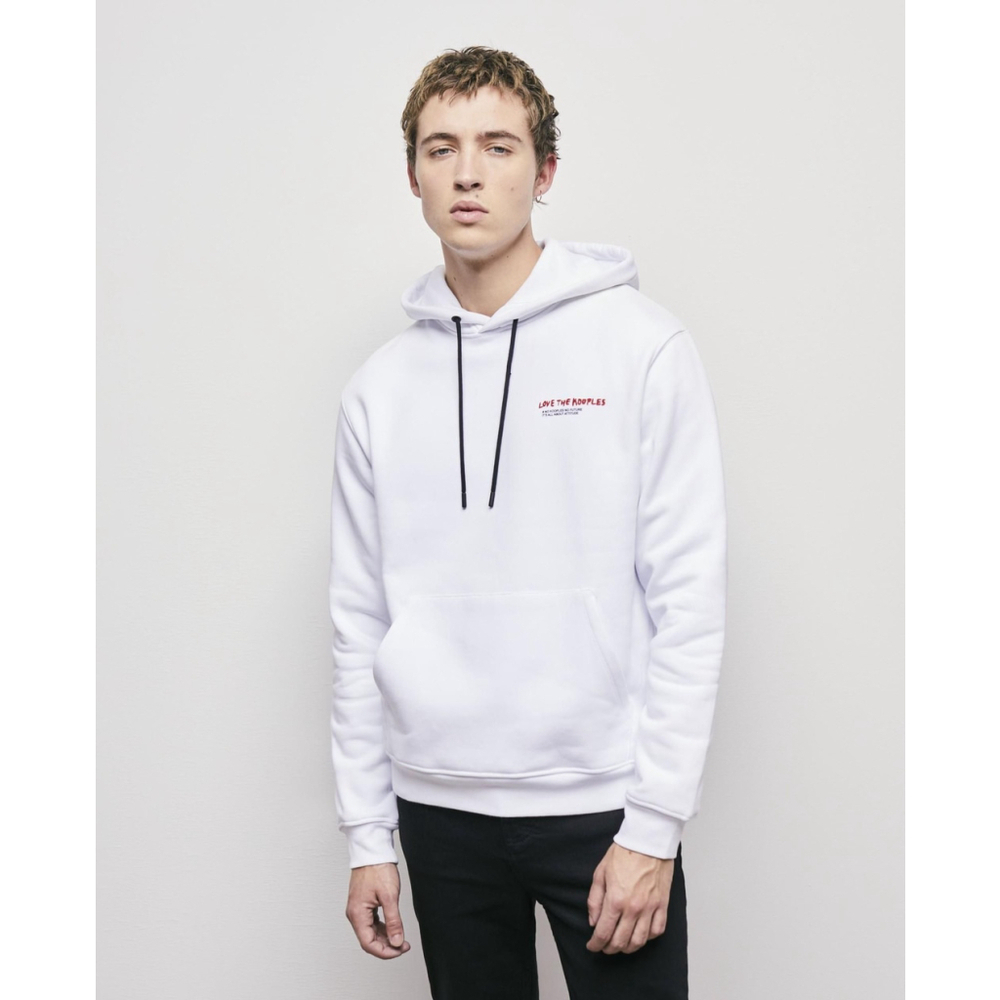 The Kooples - NWT $220 I Love Kooples Logo White Sweatshirt Large - Picture 2 of 13